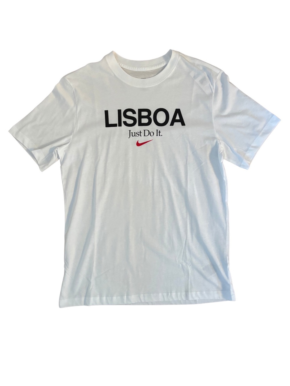 NWT Nike “Lisboa" White Graphic T-Shirt